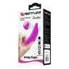 Pretty Love Gaine de Doigt Vibrante Delphini Pretty Love 7 x 3cm Fuchsia